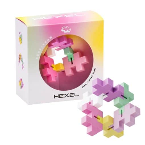 Plus Plus Hexel Bubblegum