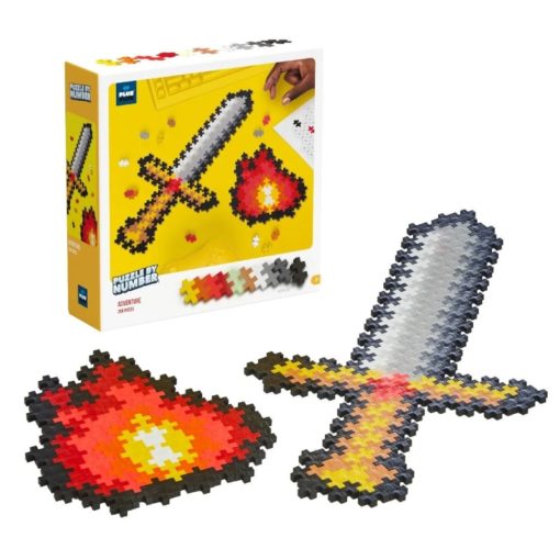 Plus Plus Puzzle by Number 250 palaa seikkailu