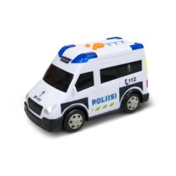 Poliisiauto 12 cm äänillä ja valolla Road Rippers