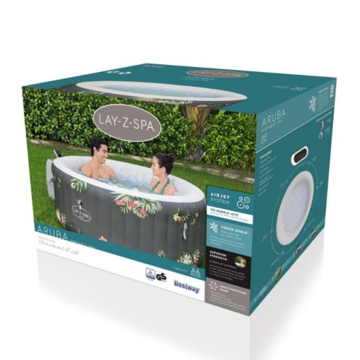 Poreallas Lay-Z-Spa Aruba Airjet 170 x 66 cm Bestway - Image 3