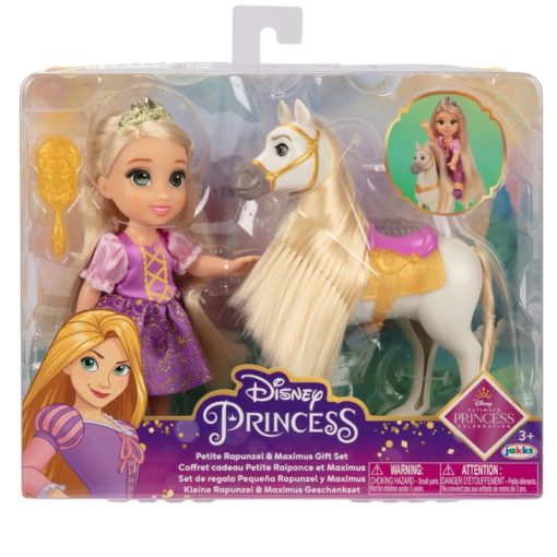 Prinsessa Disney Tähkäpää 15 cm ja hevonen