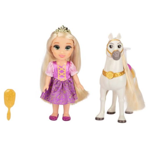 Prinsessa Disney Tähkäpää 15 cm ja hevonen - Image 2