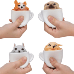 Schylling pup in a cup