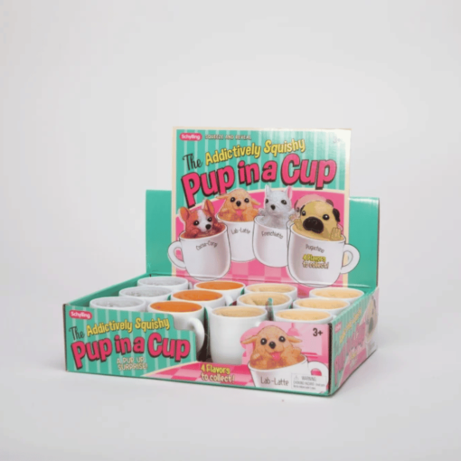 Schylling pup in a cup