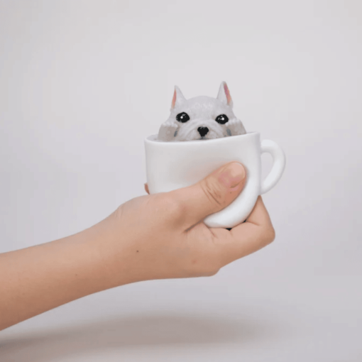 Schylling pup in a cup
