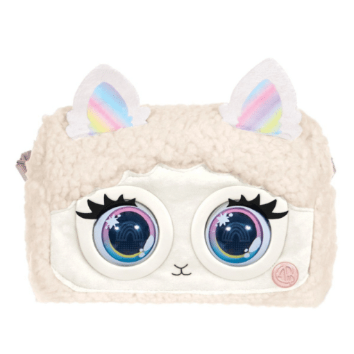 Purse Pets Fluffy valkoinen laamalaukku - Image 3