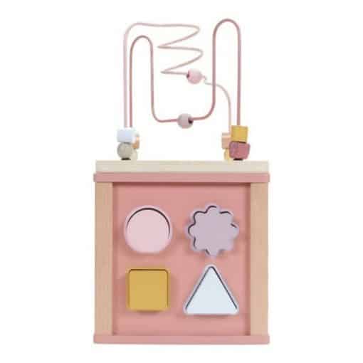 Puuhakuutio Little Dutch pinkki kukka - Image 3
