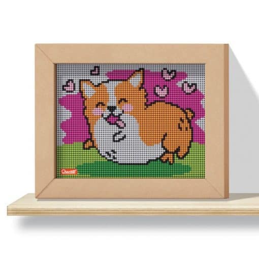 Quercetti Pixel Art 4 Kawaii koira Corgi - Image 2