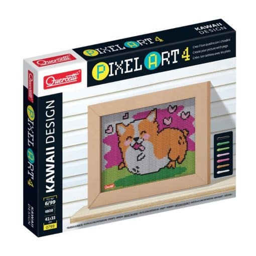 Quercetti Pixel Art 4 Kawaii koira Corgi