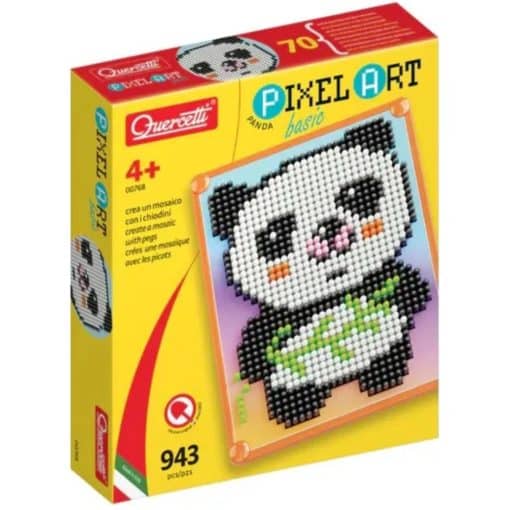 Quercetti Pixel Art Panda askartelusetti