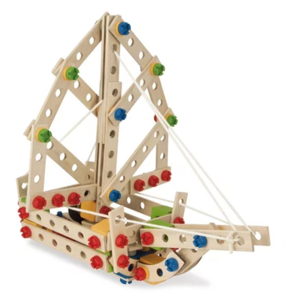 Rakennussarja 5in1  puinen 225 osaa  Helikopteri Eichhorn - Image 5