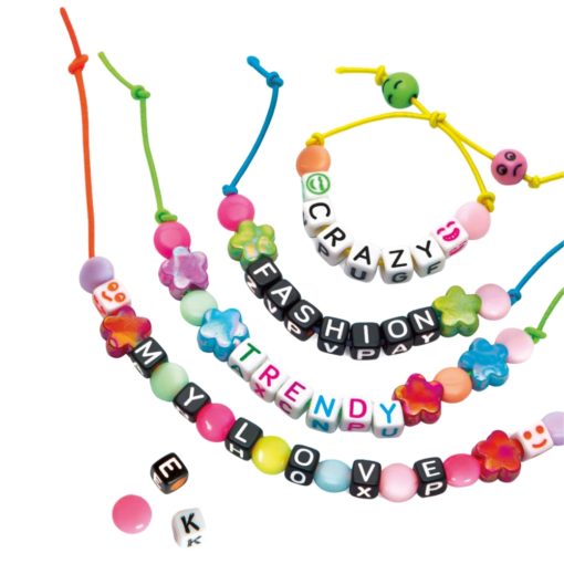 Rannekoru askartelu kirjaimet Crazy Chic