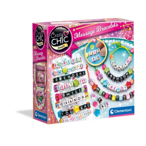 Rannekoru askartelu kirjaimet Crazy Chic