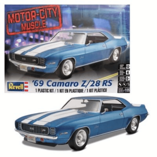 Revell Camaro Z/28 Rs '69 1:25 RE07457 koottava pienoismalli - Image 2