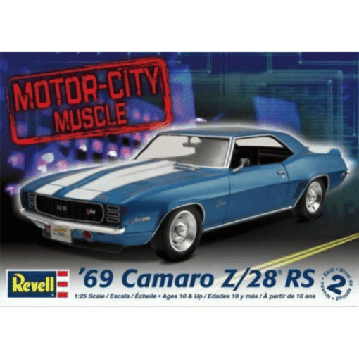 Revell Camaro Z/28 Rs '69 1:25 RE07457 koottava pienoismalli