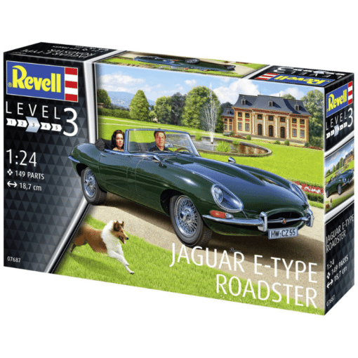 Revell Jaguar E-Type Roadster 124