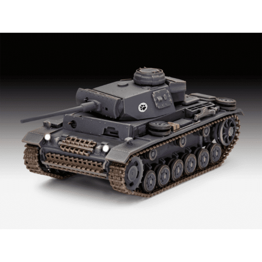 Revell Panzer 3 Tankki 1:72 koottava pienoismalli - Image 3