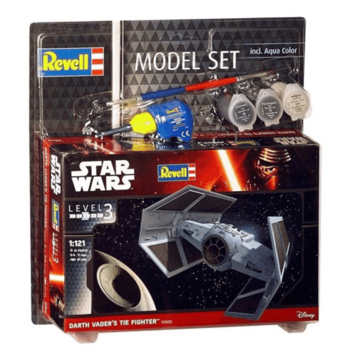 Koottava pienoismalli Revell Star Wars Set Tie Fighter Darth Vader