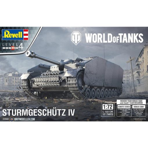 Revell Sturmgeschütz IV Tankki 1:72 koottava pienoismalli - Image 2