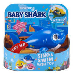 robo alive baby shark blue box