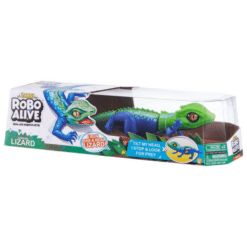 robo alive lizard green blue