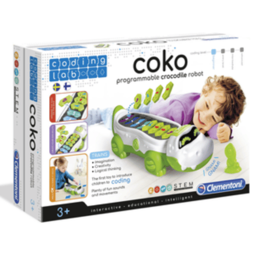 Robotti Coko krokotiili ohjelmoitava