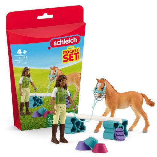 Schleich Harjoitussetti Sarah Ja Varsa 42756