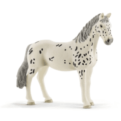 schleich black and white pony