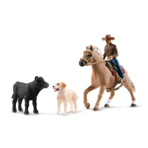 Schleich Lännen Seikkailu Ratsailla 42578