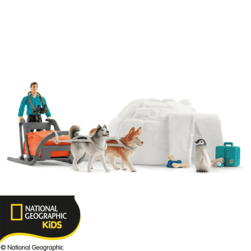 Schleich huskies