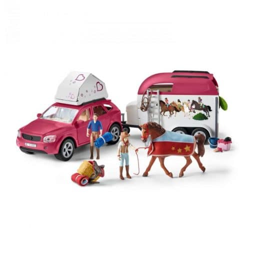 Schleich auto & hevoskuljetusvaunu 42535 - Image 2