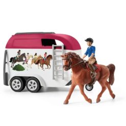 Schleich auto ja hevosenkuljetuksenvaunu 42535