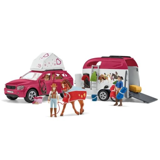 Schleich auto ja hevosenkuljetuksenvaunu 42535