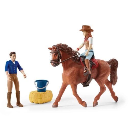 Schleich auto ja hevosenkuljetuksenvaunu 42535