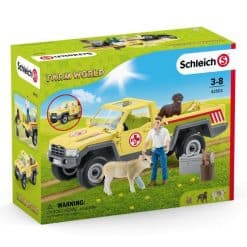 Schleich eläinlääkärin käynti maalla 42503