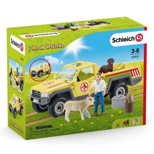 Schleich eläinlääkärin käynti maalla 42503