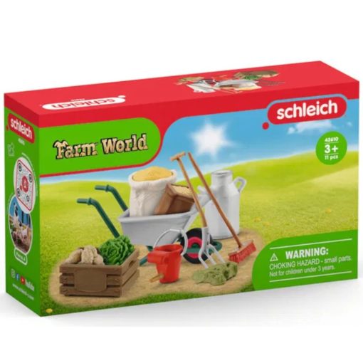 Schleich tallitarvikkeet ja ruoka 42610
