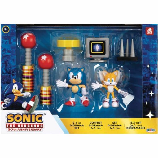 Sega Sonic leikkisetti 2 hahmoa
