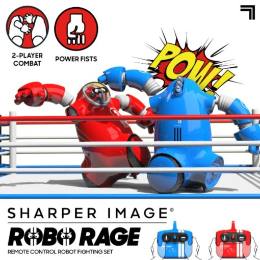 Robotti Sharper Image Bish vs. Bosh RC-taistelurobotit