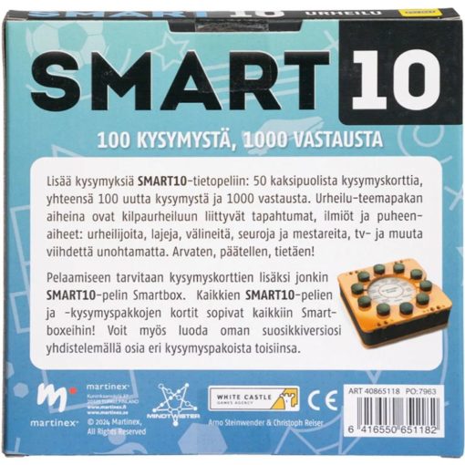 Smart10 lisäkysymykset Urheilu