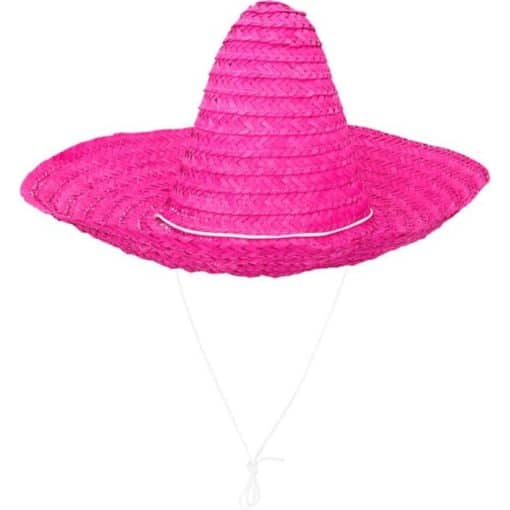 Sombrero-Hattu Aikuisten Pinkki