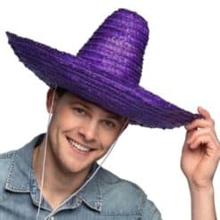 Sombrero-Hattu Aikuisten Violetti