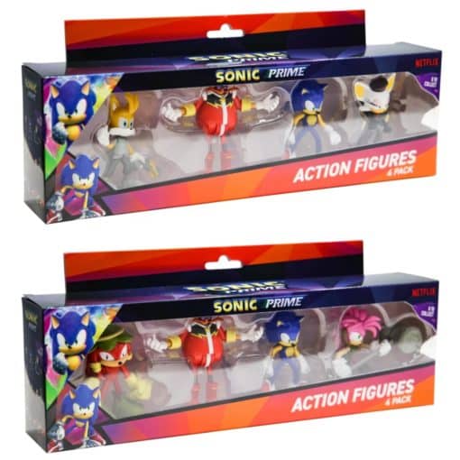 Sonic pakkaus 4 figuuria