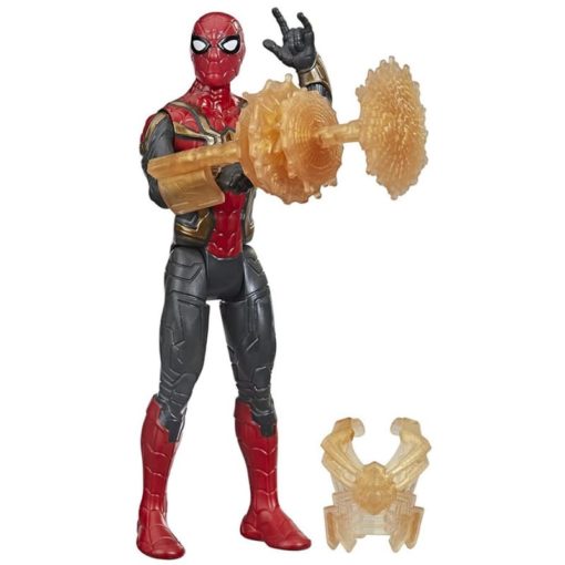Spiderman hahmo ja yllätys 13 cm puna-kulta-harmaa - Image 2