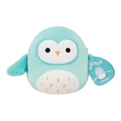 Suloinen ja pehmeä Squismallows Olivette pöllö.