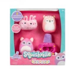 Squishville 2 kpl pehmoa ja asusteet S7