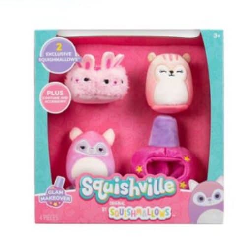 Squishville 2 kpl pehmoa ja asusteet S7
