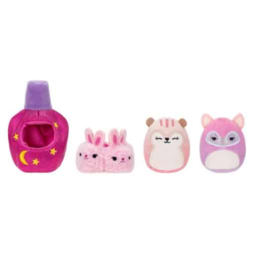 Squishmallows Squishville S7 Glam Makeover 2 kpl pehmolelua ja asut