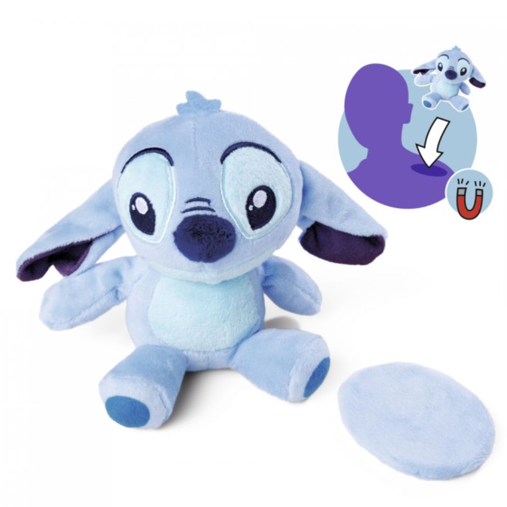 Stitch Pehmo Disney 12 cm Magneetilla Olkapääkaveri