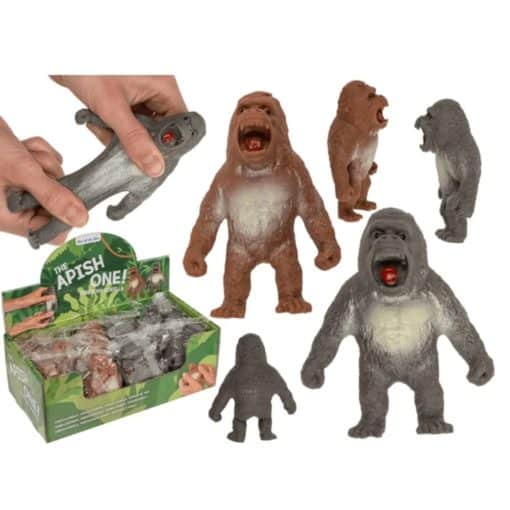 Stretchy gorilla 10 cm erivärisiä